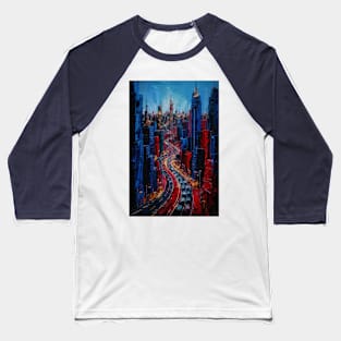 Urban Sprawl Baseball T-Shirt